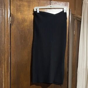 New York & Company Black Strapless Dress
